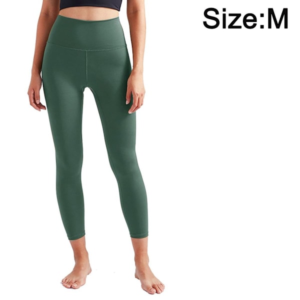 Kvinde Believe Lang Leggings, Misty Bean Green KLB