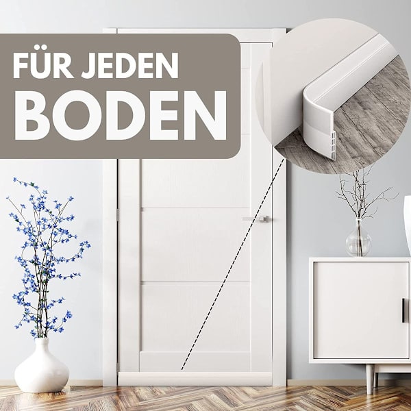 Dörrtätning drag exkluderare - NY premium dörrtätning självhäftande (snabb &