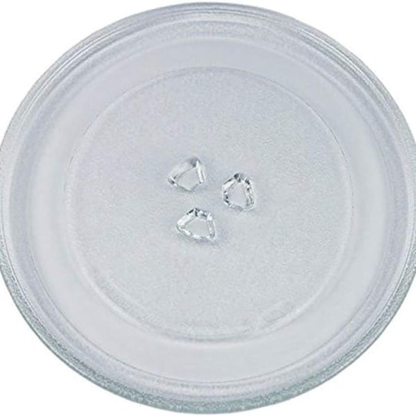 Drejeskive til mikrobølgeovn 24,5 cm mikrobølgeplade 245 mm glasplade KLB