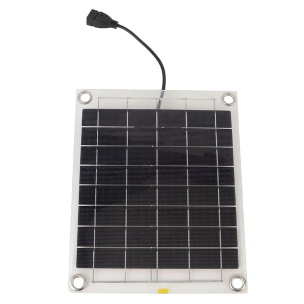 10W Dubbelsidig Monokristallin Solvattenpump Kit KLB