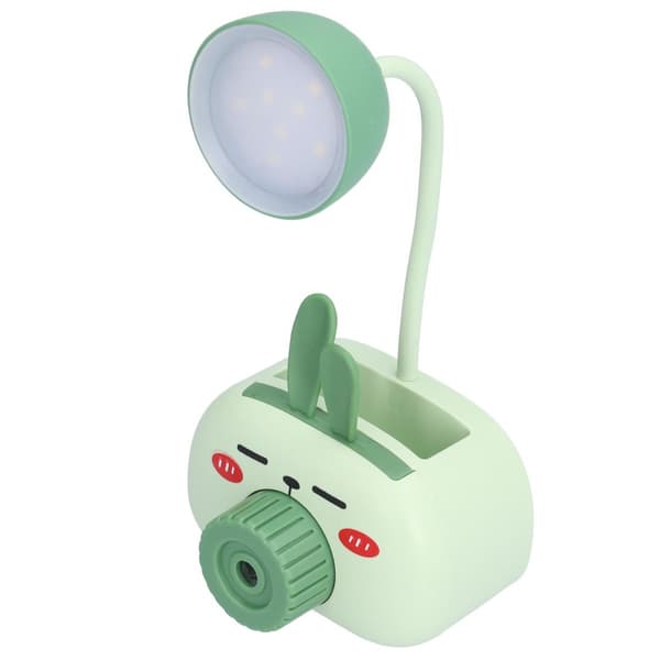 Multifunksjonell LED-bordlampe med penneholder for hjemmekontor KLB