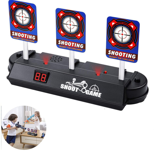 EXTSUD Elektronisk Digitalt Målskive til Nerf Guns, Automatisk KLB