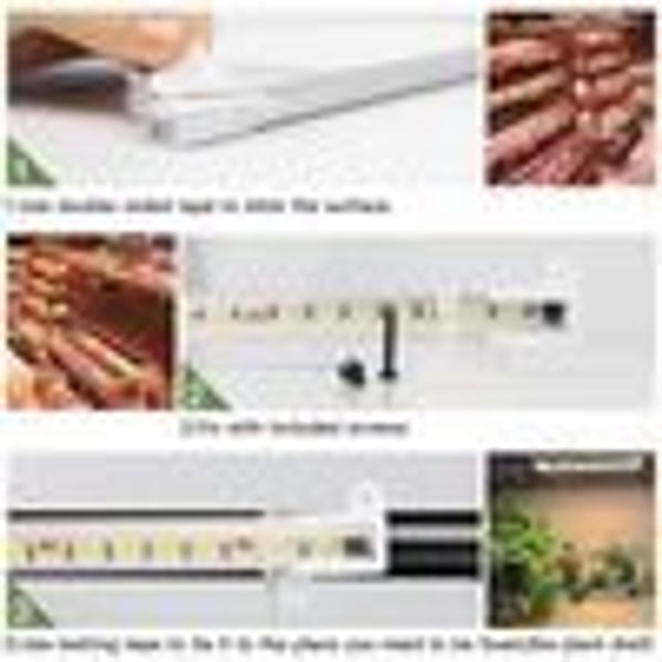 40W LED Plantelampe Full Spectrum Sollys USB Innendørs Planter KLB
