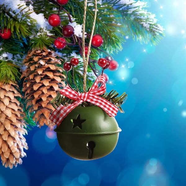 Julgransklocka 6-delad julgransdekoration set KLB