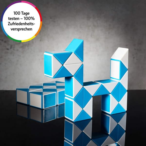 Cubixs Magic Snake - 24 palaa, keltainen B