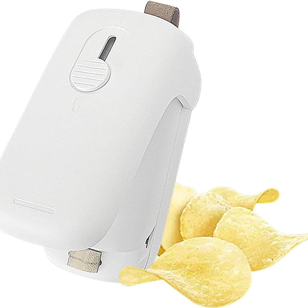 Mini forseglingsmaskin med kutter 2 i 1 multifunksjonell håndholdt