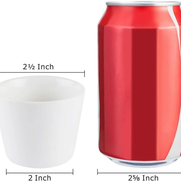 6,5 CM Krukor för Suckulenter Kaktus Växter Mini Blomkrukor Bas