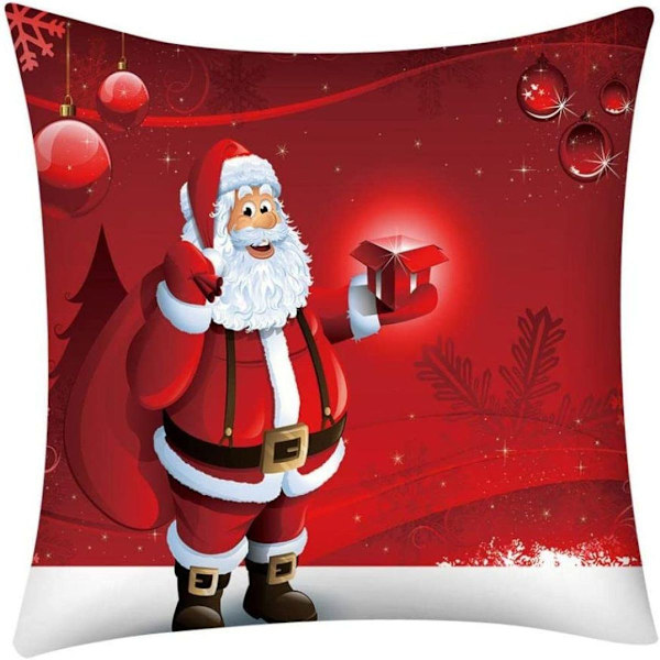 Coversolate Pynteputer 45x45 Jul Pynteputer Jul, Sett med 4 KLB