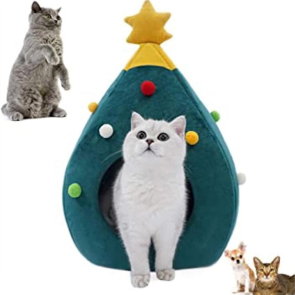 Kattbädd Tvättbar Jul Hundbäddar Husdjursbädd Hundsoffa Kattsoffa KLB