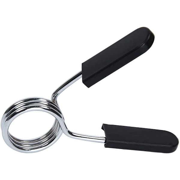 Forårsklipskrage, to 28 mm håndvægtsclipsvægte stanglåsning 30 mm/1,18\"