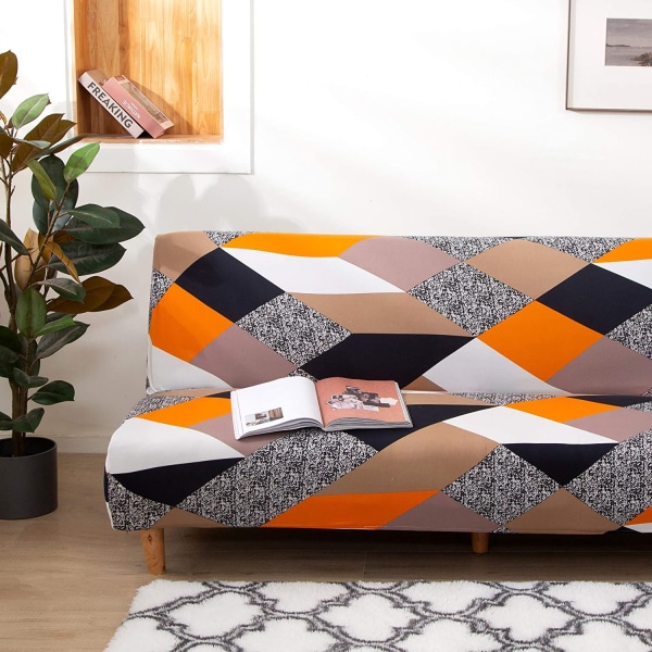 Elastisk Clic Clac Deksel 3-seters sofa, Deksel med blomstertrykk til stuen