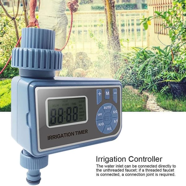 Sprinkler Timer Digital Vanningstimer Programmerbar Enkelt Uttak Automatisk