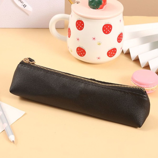 Pencil case, kosmetikpung, penneetui, sort KLB