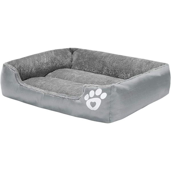 Hundeseng til små/mellemstore/store/ekstra store hunde, super blød kæledyrssofa, katteseng, KLB