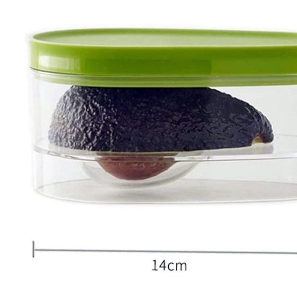 Avocado opbevaringsbeholder boks kreativ genanvendelig frugt og grøntsagssæt af KLB