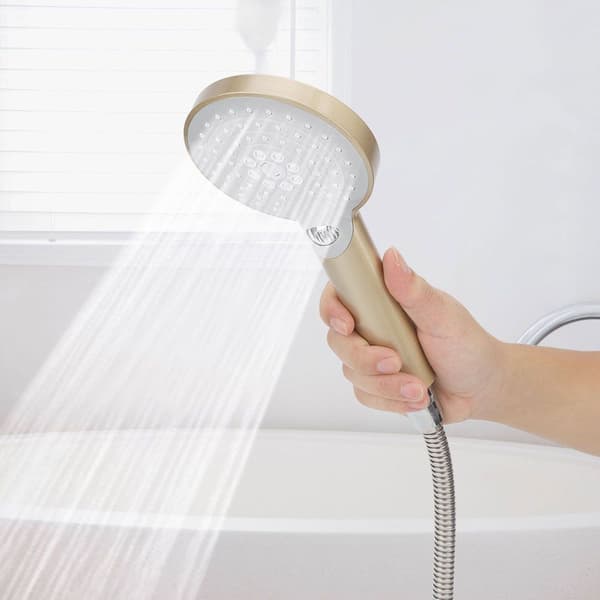 Håndholdt multifunktionelt brusehovedsæt til badeværelse og toilet