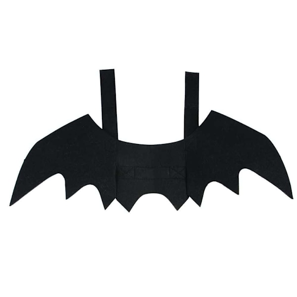 Halloween fladdermus vingar husdjursdräkt, dekorativ Halloween-dräkt för husdjur S