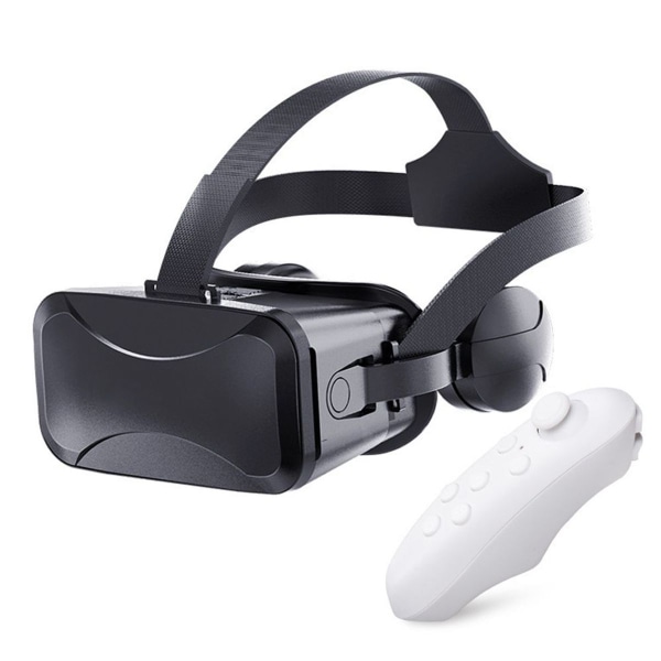VR-headset kompatibelt med - Universal virtual reality-glasögon, vit