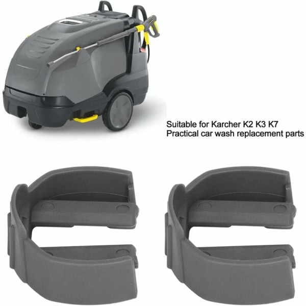 2 kpl C-klipsiä pikaliittimiä, painepesurin liipaisimen vaihto C-klipsi Karcher K2 K3 K7 -auton painepesurin liipaisimeen (harmaa) KLB