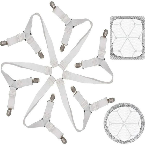 Spännlakan Spännlakan Justerbart Spännlakan Klämma Elastisk 3-vägs 6 Se