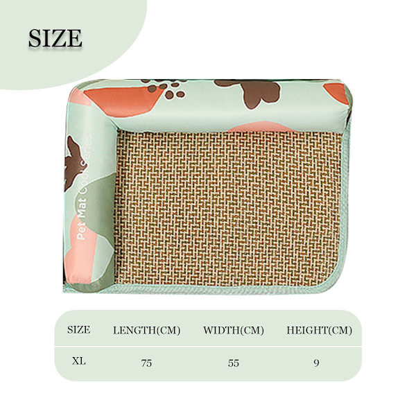 Hundeseng for store, mellomstore og små hunder XL(29.52x21.65x1.1) KLB
