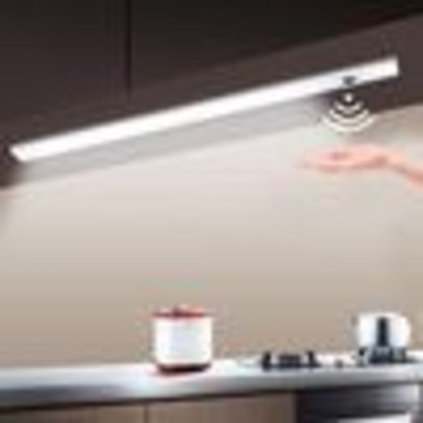 50cm LED under-skab lysbånd lys USB sensor skabslys køkkenlys