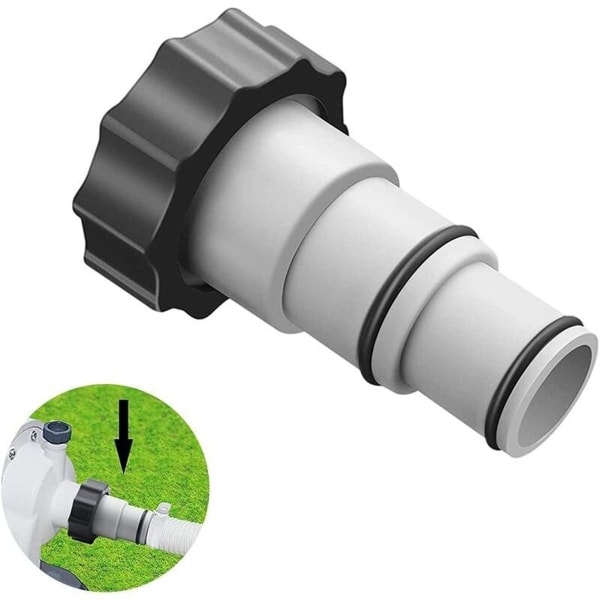 Basseslangekobling A for Intex svømmebasseng, basseslangekobling med 38 mm og