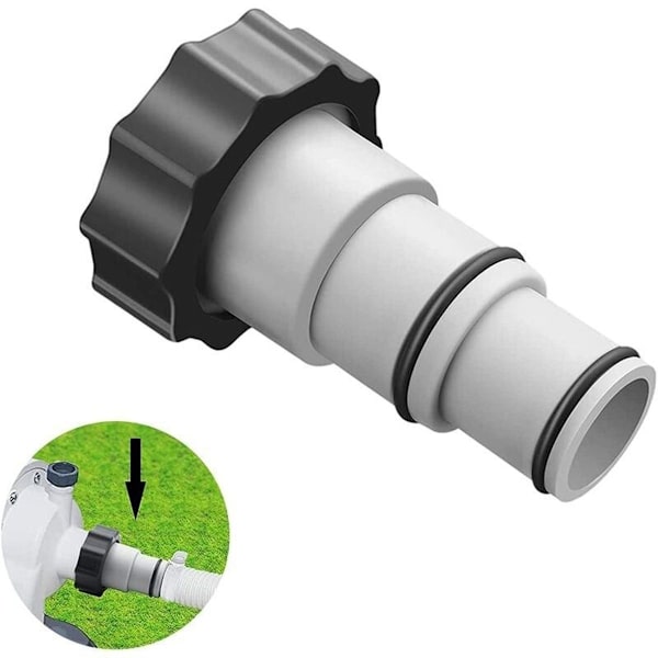 Pool slange adapter A til Intex swimmingpools, pool slange adapter med 38 mm og