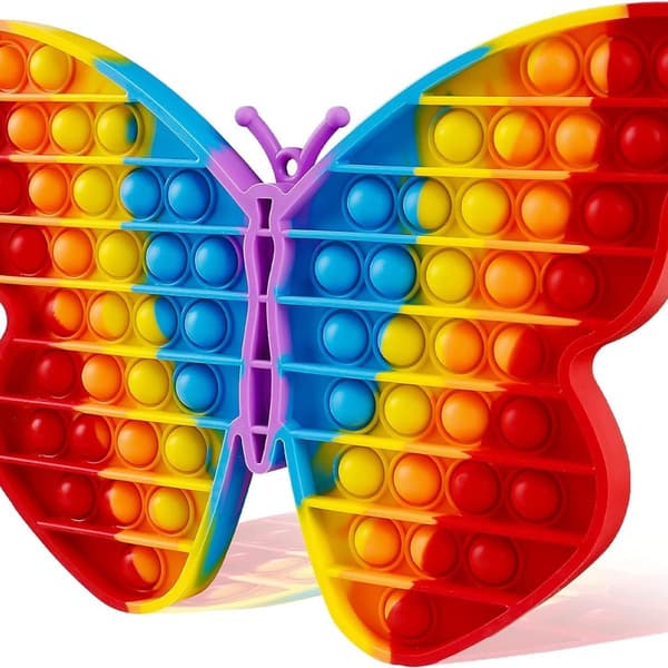 Stor størrelse Push Popper It Cute Fidget Pop Pops Sensory, KLB