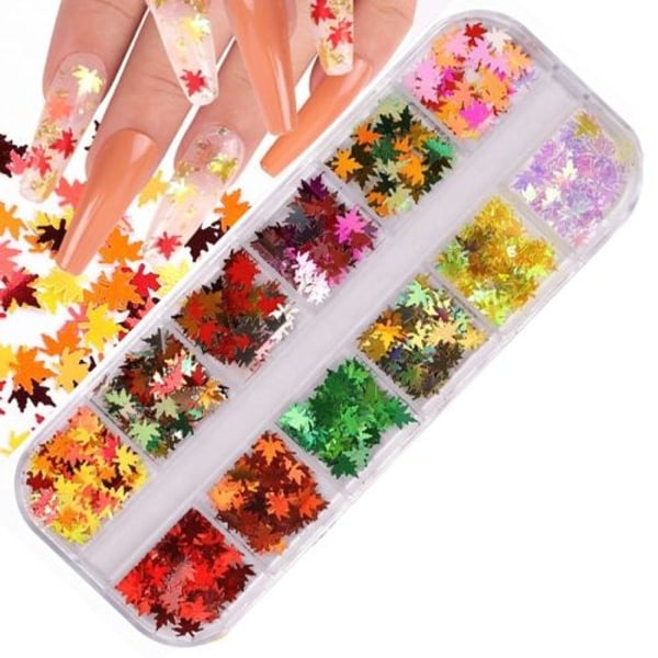 2kpl Nail Art Butterfly Laser Symphony Sequins-16th