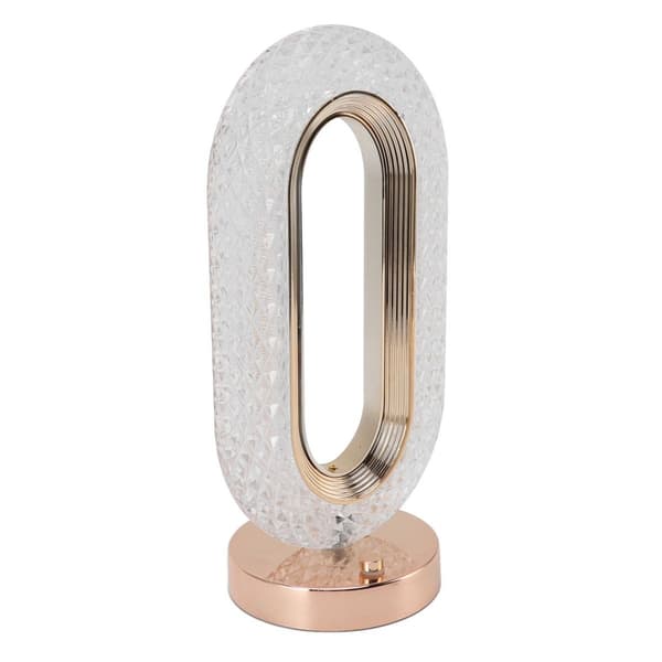 LED krystal sengelampe, luksus touch-kontakt, 2000mAh KLB