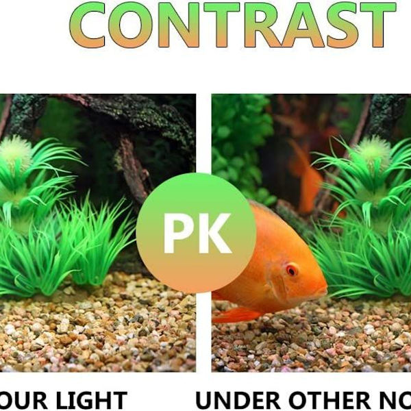 Akvarie Lys LED 5W Clip-on Gro Lys Akvariebelysning Vandtæt Akvarie Lys