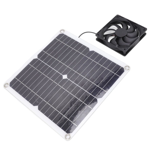 Solpanel Fläkt Lätt Bärbar Solcellsfläkt Kit KLB