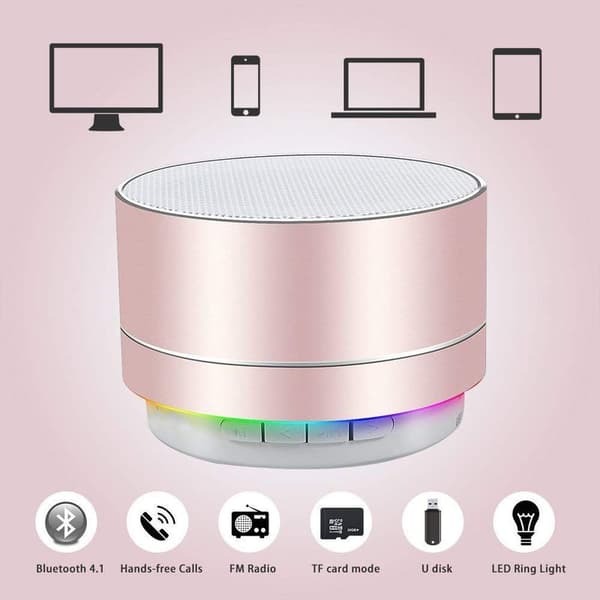 Bärbar trådlös Bluetooth-högtalare, utmärkt HD-ljud