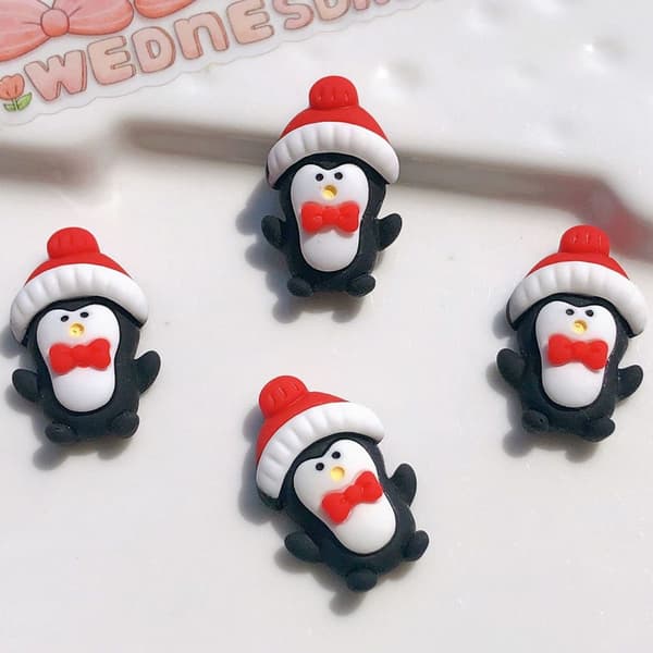 35 st miniatyrprydnader i harts för julpyssel, prydnader, scrapbooking KLB