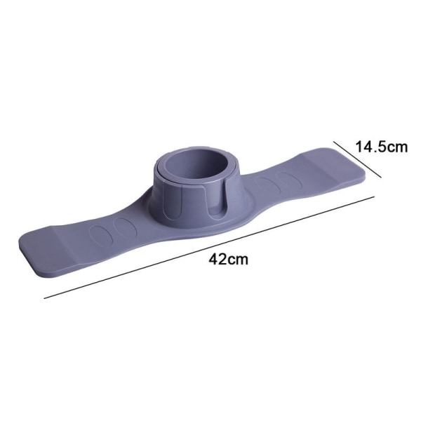 Silikon koppholder for lenestol, sofa, caddy, sofa, grå
