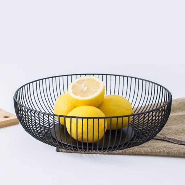 Fruktkorg - Kreativ minimalistisk heminredning, metall, järn, fruktskålar, KLB