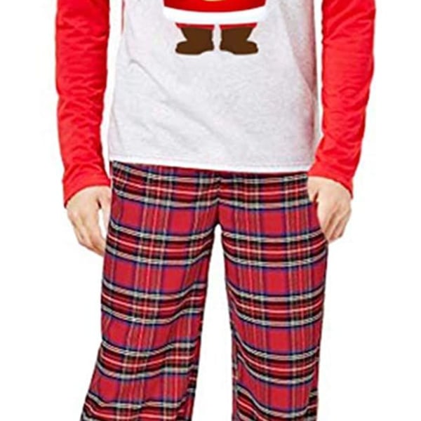 Family Christmas Pajamas Set for Toddlers with Santa Claus Print - 2T KLB