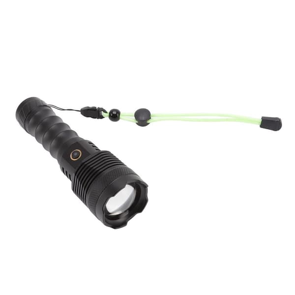 Tehokas LED-taskulamppu, USB-ladattava, superkirkas KLB