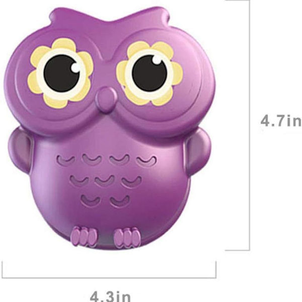 2 kpl Mini Owl -käsineet Hauskat silikonista valmistetut mikroaaltouunin kintaat