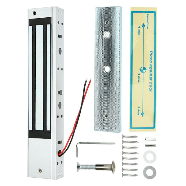 DC12V 280kg/617lb Overflademonteret Vandtæt Træ Dør KLB
