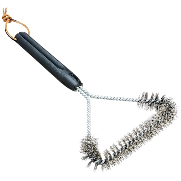 12\" 3-Sided Grillbørste Sort Grillristrenser