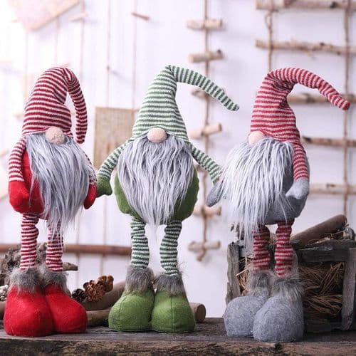 Julepyntnisse 46 cm høj, svensk julemand