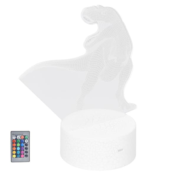 16 farver dæmpbar lampe RGB 4 tilstande touch natlys med KLB