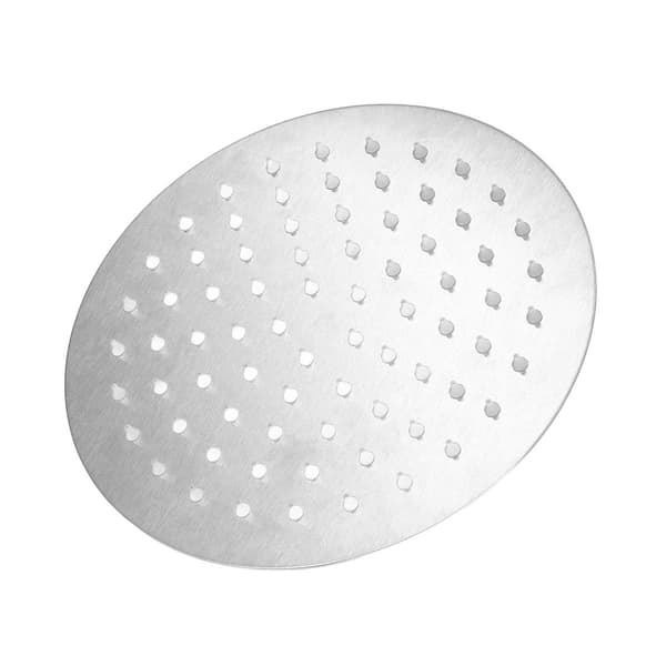 8 tommer rustfrit stål brusehoved, ultratynd 75 KLB