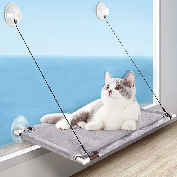 Katte hængekøje vindue | Velegnet til store katte op til 25 kg | KLB