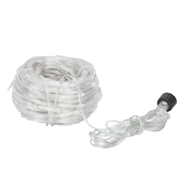 LED-slingljus, 400 LED-koppartrådslingljus med 8 KLB