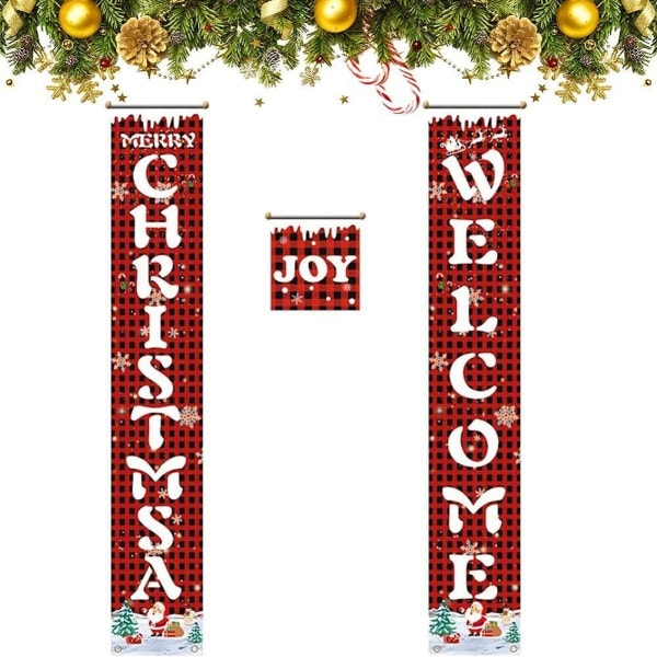 Julbanderoll God Jul Girlangbanderoll Set Jul Veranda KLB