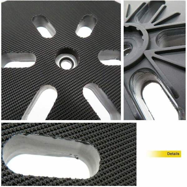 Slibeplade til Bosch excentersliber GEX 150 AC, PEX 15 AE, GEX 150 Turbo 1