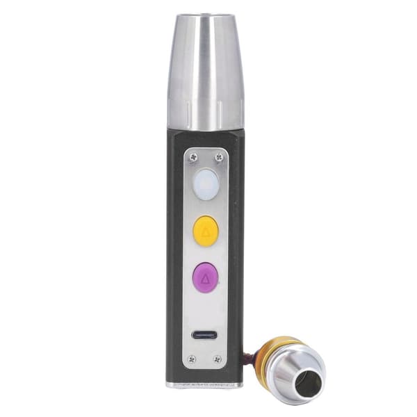 Smykke lommelykt 3 LED 3 lysmoduser USB-lading bærbar KLB